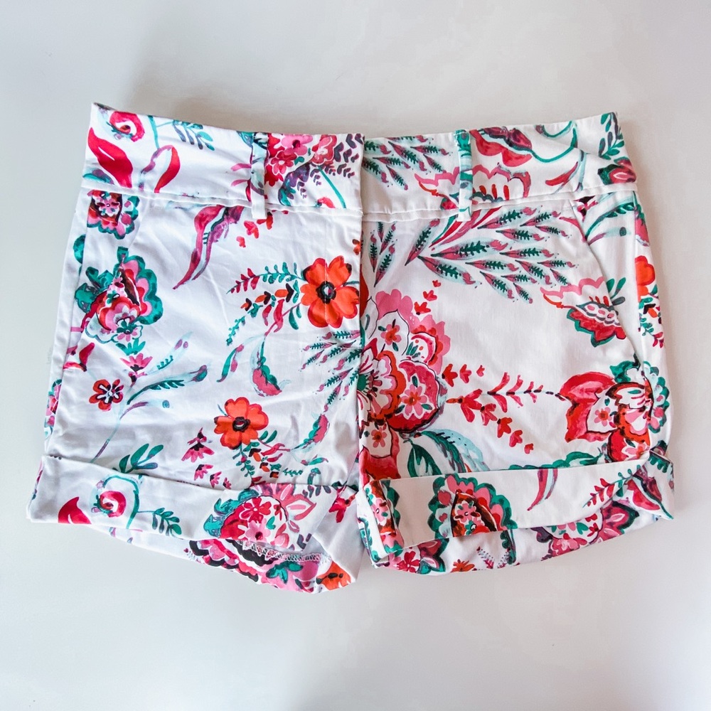 Floral print shorts